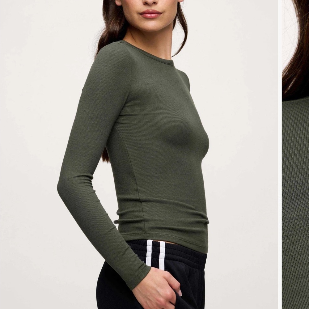 nuuds slinky rib long sleeve